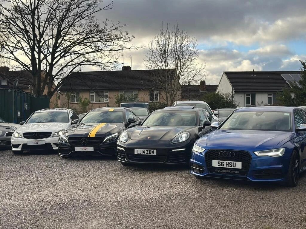 Cars on the Elite Motor Group forecourt at 268 Waterloo Road, Stoke-on-Trent